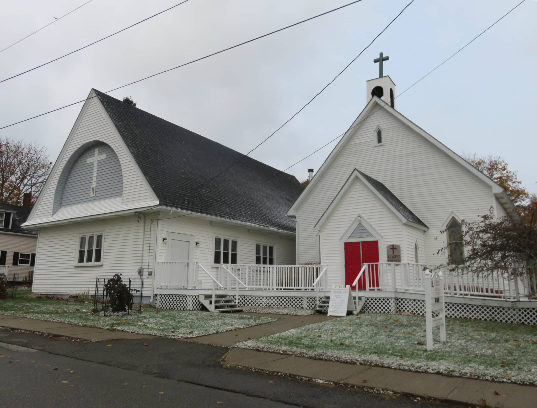 Three Memorial Stained Glass Windows at Christ Church, Eastport